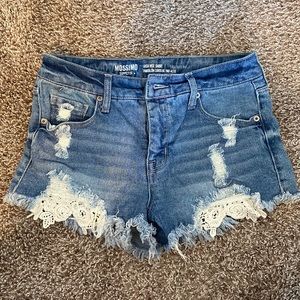 Mossimo High Rise Jean Shorts